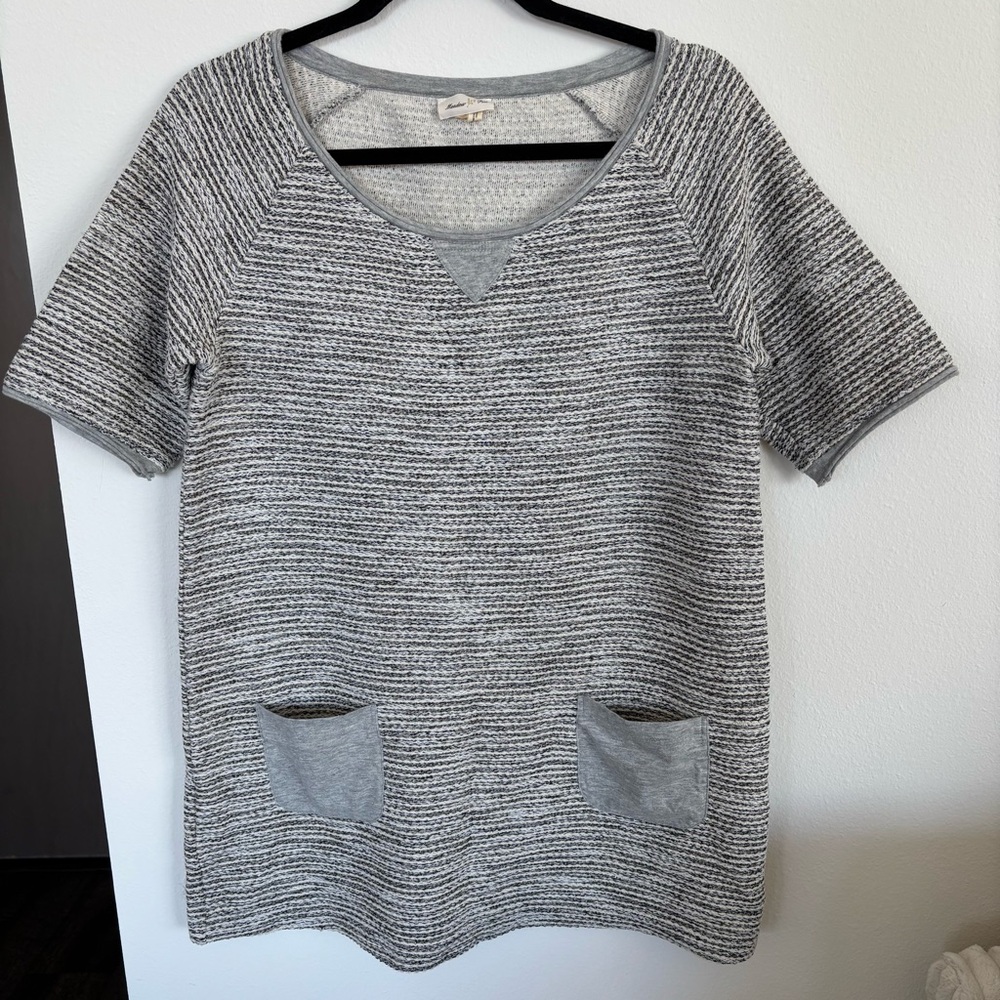 Anthropologie | Meadow Rue Black & White Tunic